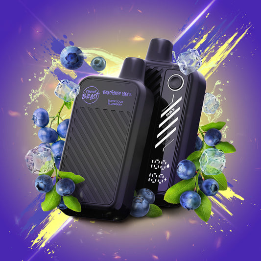 Flavour Beast Beast Mode Max 2 - Super Sour Blueberry Iced