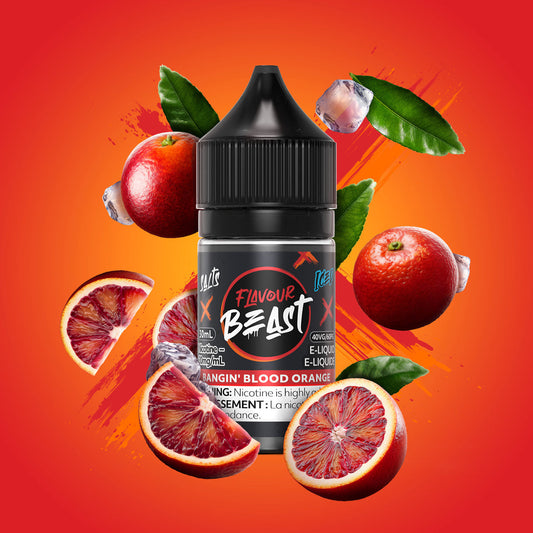 Flavour Beast Salt - Bangin' Blood Orange Iced 30mL