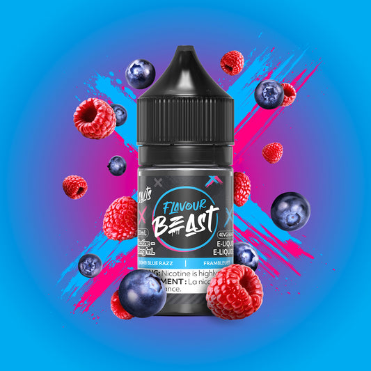 Flavour Beast Salt - Bomb Blue Razz 30mL