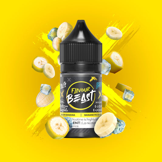 Flavour Beast Salt - Bussin' Banana Iced 30mL