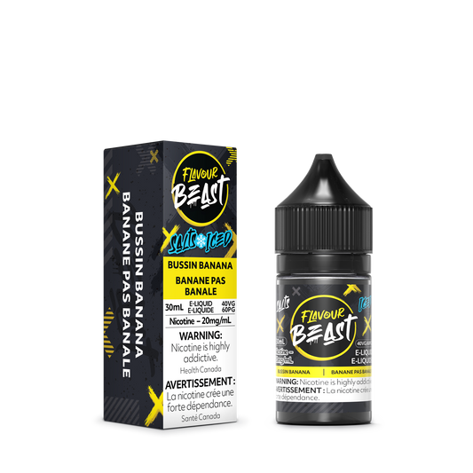 Flavour Beast Salt - Bussin' Banana Iced 30mL