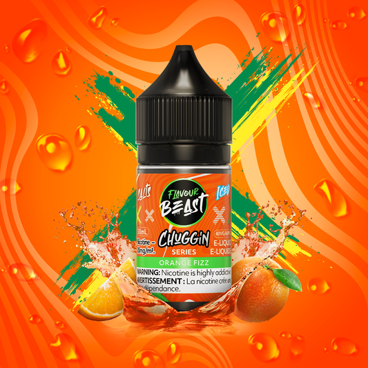 Flavour Beast Salt - Chuggin Orange Fizz Iced 30mL