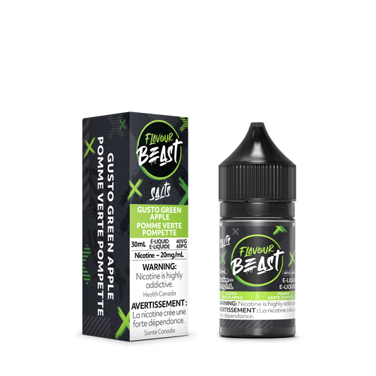 Flavour Beast Salt - Gusto Green Apple 30mL