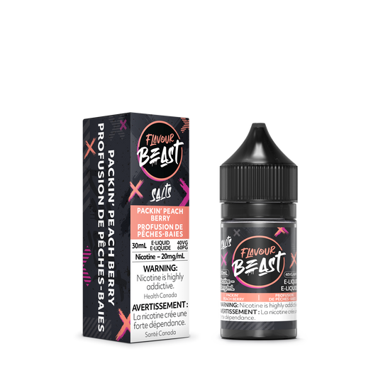 Flavour Beast Salt - Packin' Peach Berry 30mL