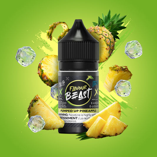 Flavour Beast Salt - Pumped Up Pineapple Iced
