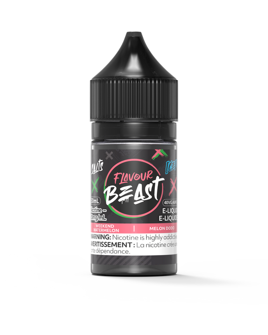 Flavour Beast Salt - Weekend Watermelon Iced 30mL