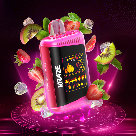 Kraze HD Mega 20K - Strawberry Kiwi Ice