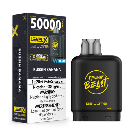 Level X Flavour Beast G2 Ultra - Bussin Banana