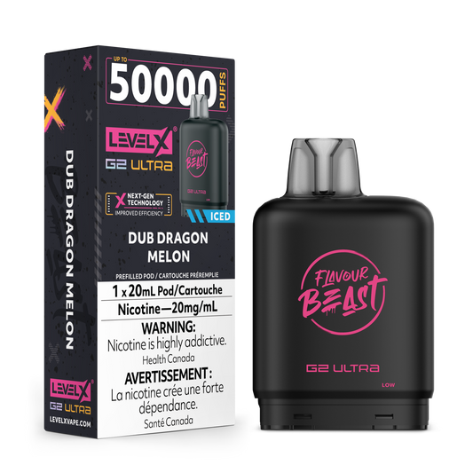 Level X Flavour Beast G2 Ultra - Dub Dragon Melon Iced