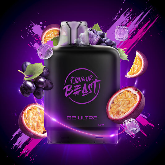 Level X Flavour Beast G2 Ultra - Groovy Grape Passionfruit