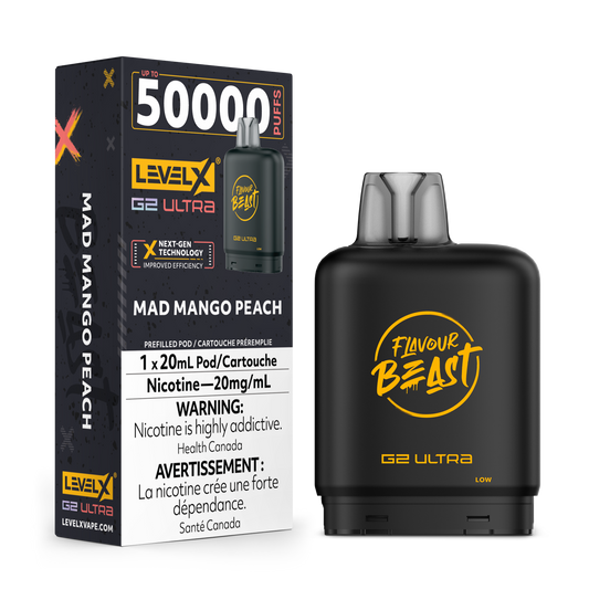 Level X Flavour Beast G2 Ultra - Mad Mango Peach