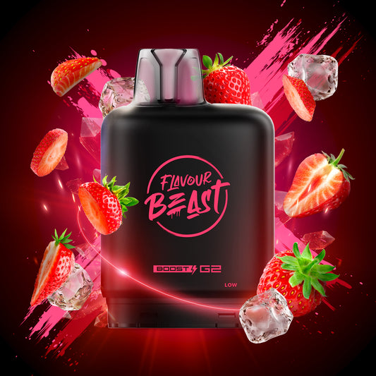 Level X Flavour Beast G2 Ultra - Smashin' Strawberry Jewel Iced