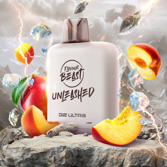 Level X Unleashed G2 Ultra - Epic Peach Mango Iced