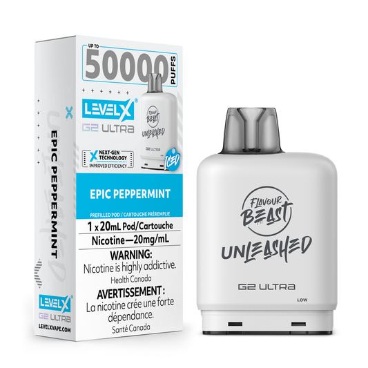 Level X Unleashed G2 Ultra - Epic Peppermint Iced