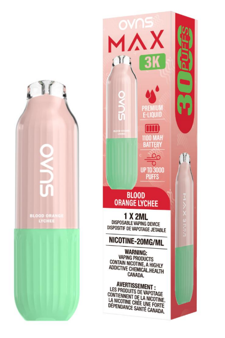 OVNS Max 3K - Blood Orange Lychee