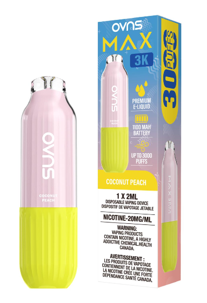 OVNS Max 3K - Coconut Peach