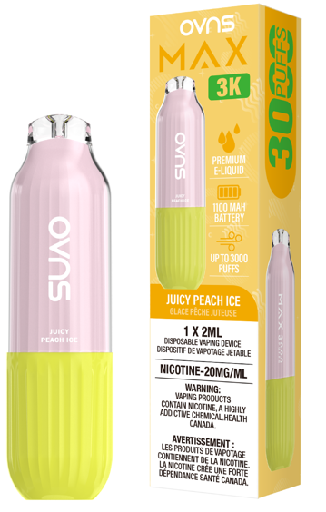 OVNS Max 3K - Juicy Peach Ice