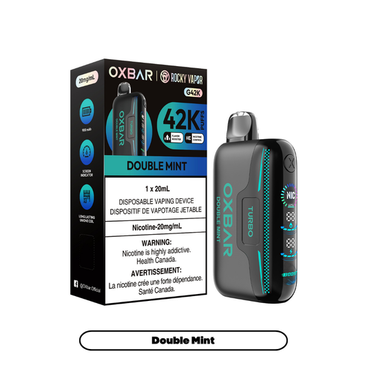 Rocky Vapor Oxbar G42K - Double Mint