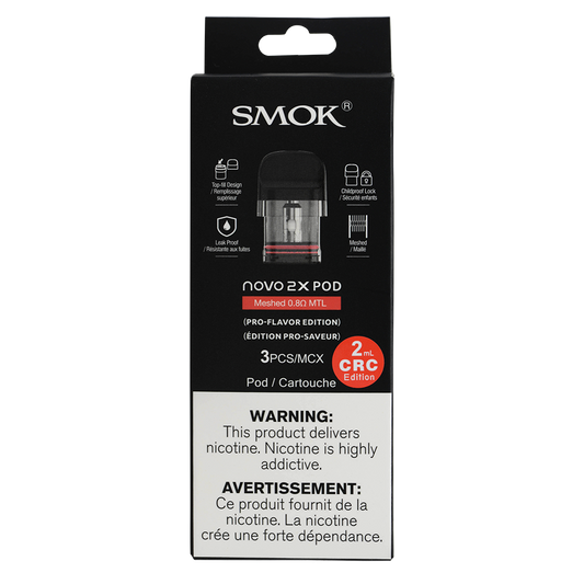 SMOK NOVO 2X Pods (3pcs/pack)