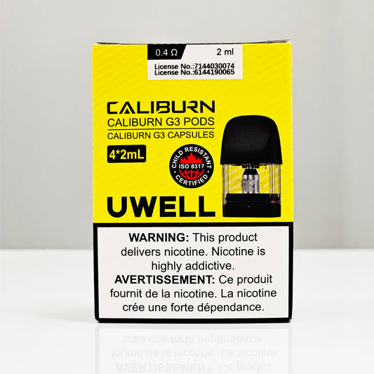Uwell Caliburn G3 Pods (4pcs/pack)