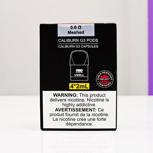 Uwell Caliburn G3 Pods (4pcs/pack)