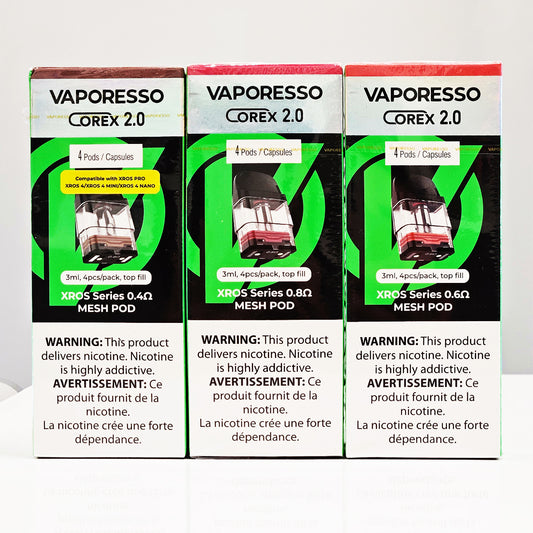 VAPORESSO XROS Pods 3mL (4pcs/pack)